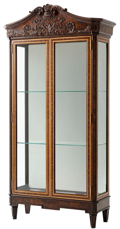 Wall Mounted Glass Fronted Display Cabinets