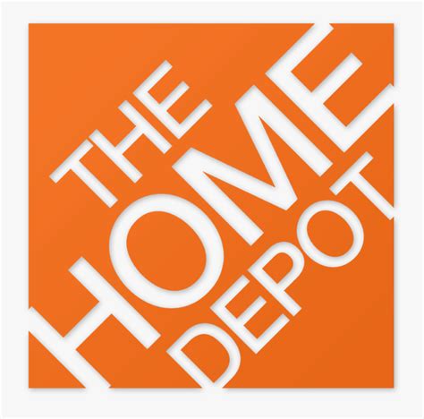 The Home Depot Retail Business Logo Poster Free Transparent Clipart