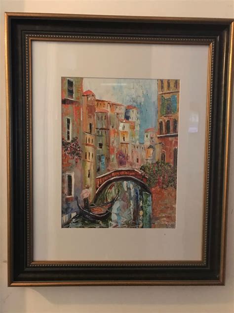 Venice Spring Print On Watercolor Paper Made From Image Of Past