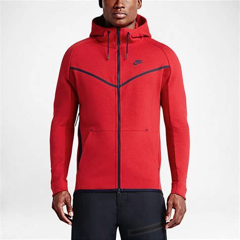 Nike Tech Fleece Clothing In University Red