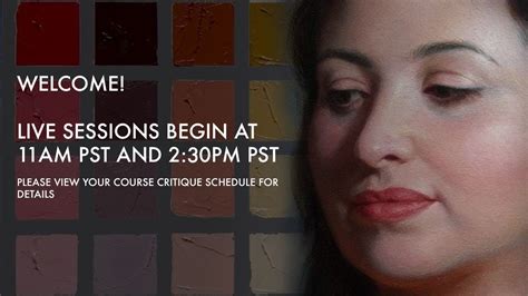 Mastering Flesh Tones Group B Live Critiques Week 2 YouTube