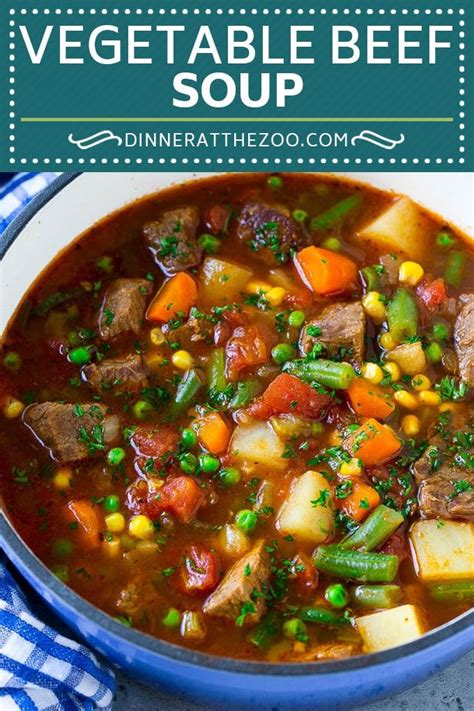 It's a homemade vegetable beef soup that's quick and easy! Vegetable Beef Soup Recipe | Beef Vegetable Soup | Beef ...