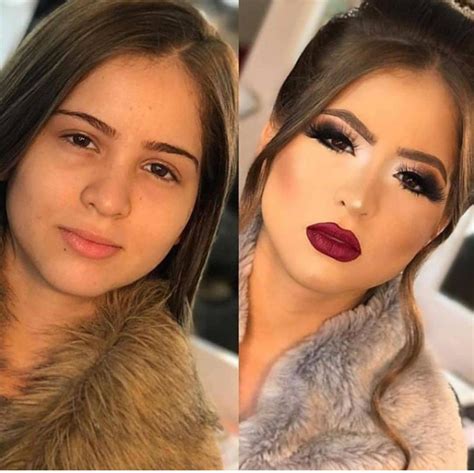 Natural Beauty Before And Severe And Aging Makeup After Rbadmuas