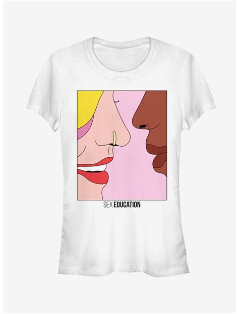 Sex Education Whisper Girls T Shirt White Hot Topic