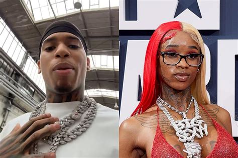 Nle Choppa Defends Sexyy Red After People Throw Things At Her Xxl