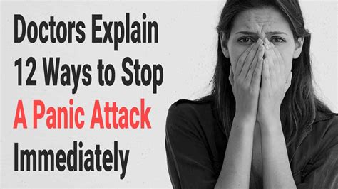 Doctors Explain 12 Ways To Stop A Panic Attack Immediately