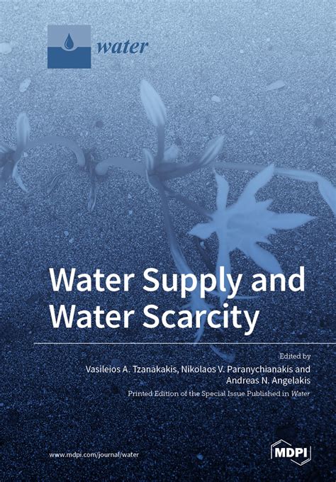 Water Supply And Water Scarcity Mdpi Books