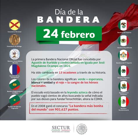Dia De La Bandera Infografia 24 De Febrero Dia De La Bandera Images