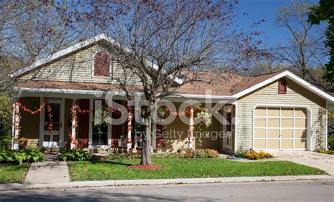 Beautiful Suburban Home Stock Photo Royalty Free Freeimages