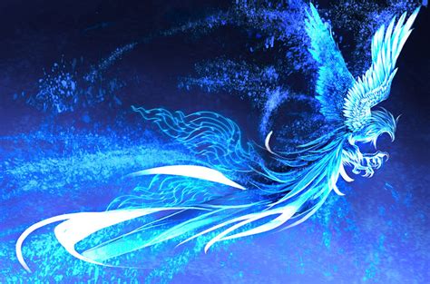 Maybe you would like to learn more about one of these? Blue Phoenix | blue, bird and fire