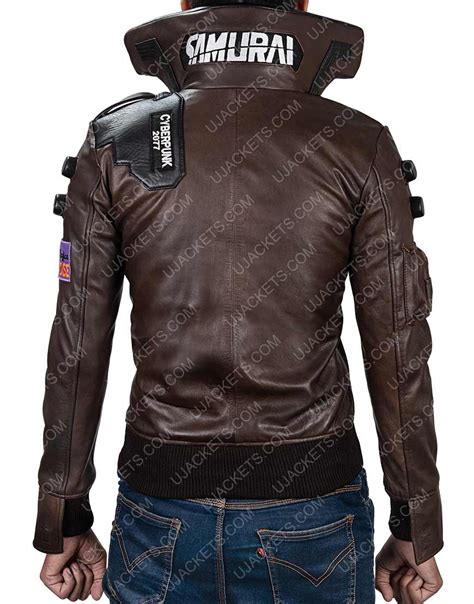 Cyberpunk 2077 Jacket Samurai Character V Leather Jacket 50 Off