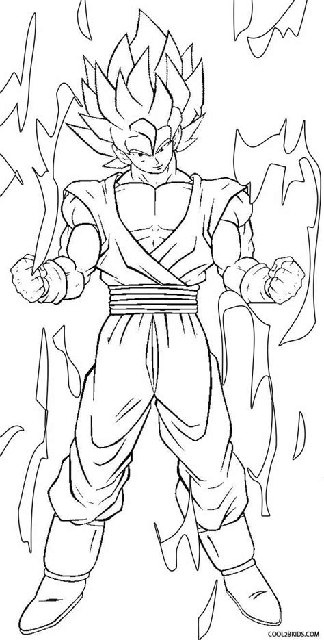 Dibujos De Goku Para Colorear Páginas Para Imprimir Gratis