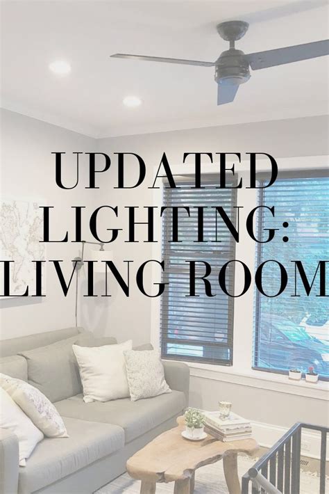 Is led recessed lighting better homes&gardens dot. Updated Light Fixtures: Living Room — BluePrint by Kelly ...