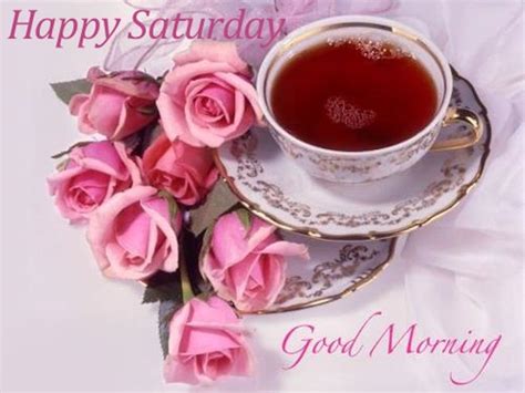 Pink Happy Saturday Good Morning Quote Pictures Photos And Images For