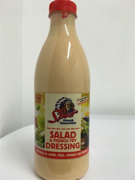 Spur Salad And French Fry Dressing Squeeze Bottle 1litre