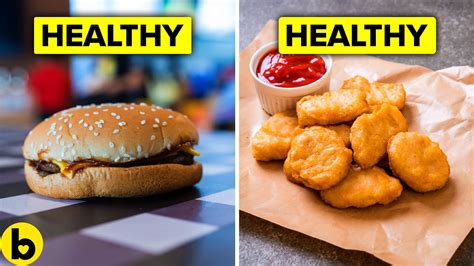 7 Surprisingly Healthy Fast Foods You Can Eat Youtube
