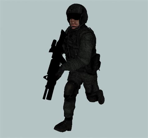Animated Army Pilot Free 3d Models