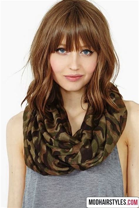 Those gorgeous loose curls are really one of the best hairstyles for this length. 71 Insanely Gorgeous Hairstyles with Bangs - NiceStyles