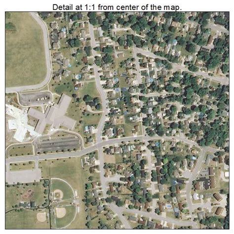 Aerial Photography Map Of Manteno Il Illinois