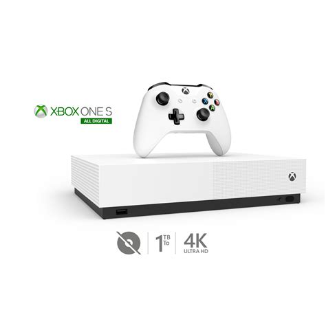 Microsoft Xbox One S All Digital Edition 4k 1tb Console With Wireless