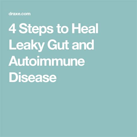 7 Signs And Symptoms You Have Leaky Gut Leaky Gut Heal Leaky Gut Autoimmune Disease