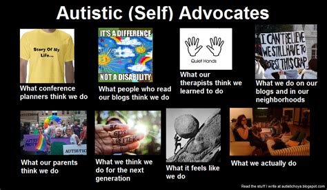 Autistic Hoya Autistic Self Advocates What People Think We Do