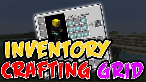 Inventory Crafting Grid Mod 1minecraft