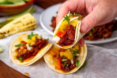 Tacos al pastor are widely popular in mexico, and have certainly made their presence known here in the us. Tacos Al Pastor: Homemade Temperature Perfect | ThermoWorks