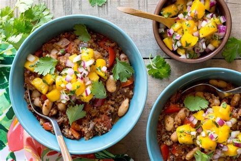 Maybe you would like to learn more about one of these? Vegan Jamaican jerk chili with mango salsa | Sun Basket