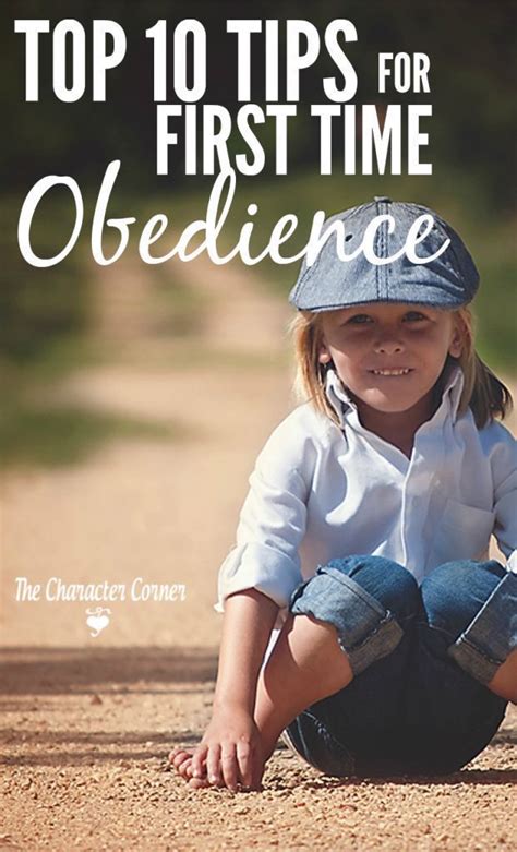 10 Tips For First Time Obedience Kids And Parenting Christian