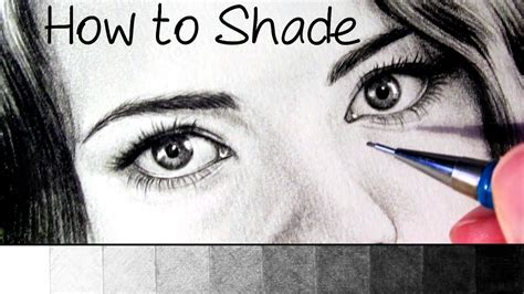 How To Shade With A Pencil Youtube