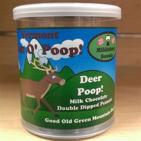 Vermont Can O Poop Deer Poop Milk Chocolate Double Etsy Sweden