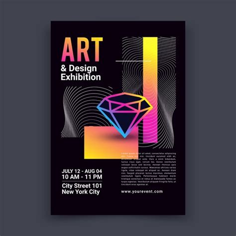 Art Exhibition Poster Tulisan