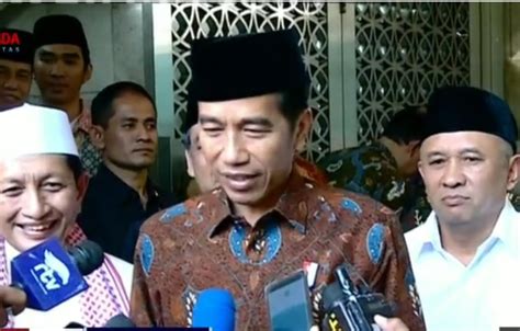 Jumatan Di Masjid Istiqlal Jokowi Saya Kangen