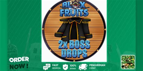 Beli Gamepass 2x Drop Chance Blox Fruits Blox Fruits Roblox