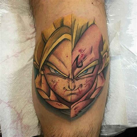Vegeta é um saiyajin orgulhoso por natureza; Enrik Gispert-#tatuaje Goku y Vegeta | Tattoo | Tatuajes ...