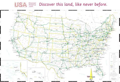 Best Images Of United States Highway Map Printable United States