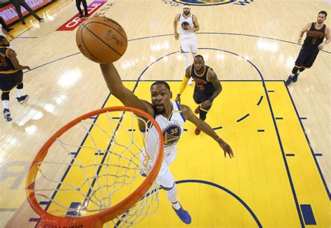 Be on the lookout for who starts. NBA: Kevin Durant's dunks leave Cavaliers vowing to ...