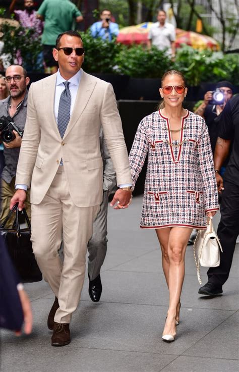 Jennifer Lopez And Alex Rodriguezs Couple Style 2018 Popsugar Fashion