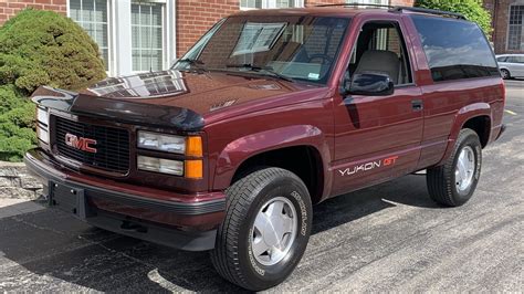 1994 Gmc Yukon Gt For Sale At Auction Mecum Auctions