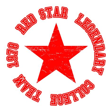 Red Star Vintage Stamp 602064 Vector Art At Vecteezy