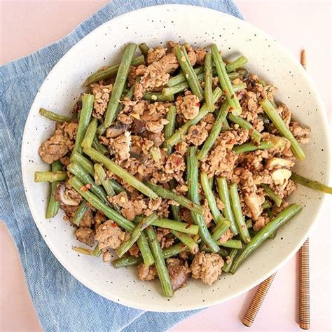 Maybe you would like to learn more about one of these? Ground Turkey & Green Bean Stir-Fry | Recipe | Chayote ...