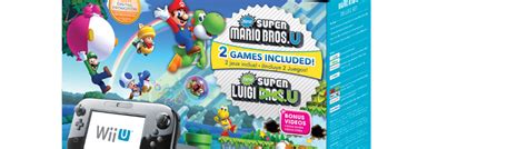 New Super Mario Bros Super Luigi Wii U Deluxe Set To