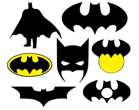 Batman Logos Svg Png Vinyl Cut File Cricut Silhouette File Etsy My