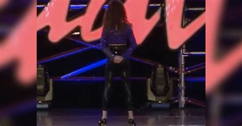 C she forgot to do some of it. Little girl starts with back to audience - then steals the ...