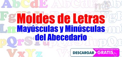 Moldes De Letras May Sculas Y Min Sculas Del Abecedario English Letter