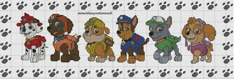 Popular search terms are available below, use up and down arrow to navigate them. SCHEMA PAW PATROL PUNTO CROCE | Point de croix, Modele de broderie, Broderie point de croix