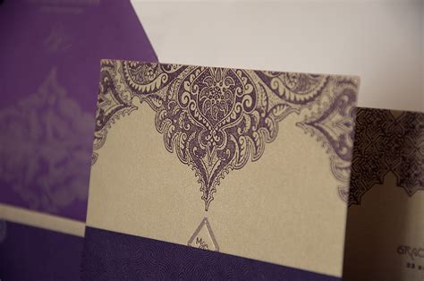 The colours and other motifs. Indian Wedding Invitations to Inspire the Modern Bride ...