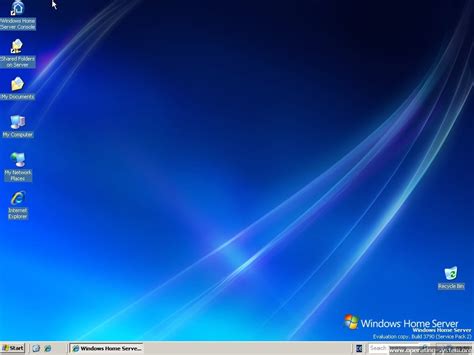 Windows Desktop Home Screen