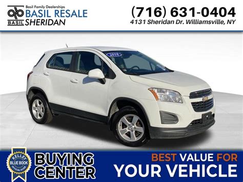 Pre Owned 2016 Chevrolet Trax Lt Convenience Package 4d Sport Utility